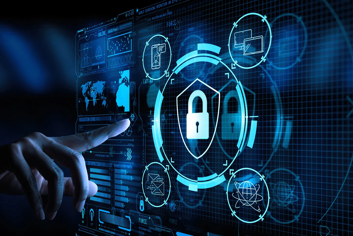 Hình ảnh minh họa cài đặt quyền riêng tư và quản lý cookie trong trình duyệt web, nhấn mạnh khả năng kiểm soát của người dùng.